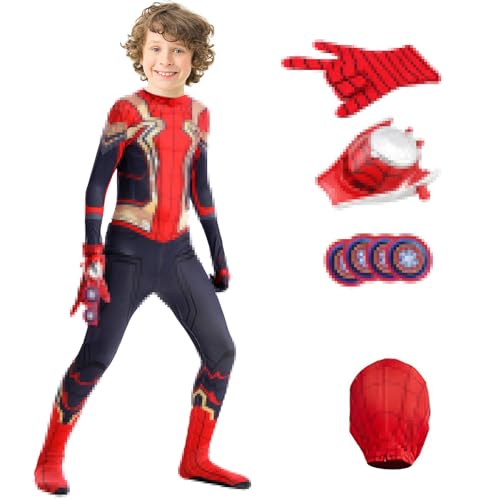 ATOWORLD Kostüm Overall Kinder 3-4 Jahre Kostüm Anime Kostüm Anime Jungen mit Launcher Handschuh Masken 3D Cartoon Jumpsuit Cosplay Karneval Kostüm Halloween Kinder ATOWORLD Kostüm Overall Kinder 3-4 Jahre Kostüm Anime Kostüm Anime Jungen mit Launcher Handschuh Masken 3D Cartoon Jumpsuit Cosplay Karneval Kostüm Halloween Kinder von ATOWORLD