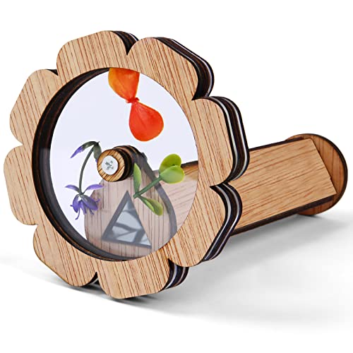 AUAUY DIY Kaleidoskop Set, Holz Kaleidoskop, Befüllbares Kaleidoskop Spielzeug Handgemachte Nostalgische Kaleidoskop Kinder und Erwachsene Lernspielzeug für Weihnachten Geburtstag Geschenk(Blütenform) AUAUY DIY Kaleidoskop Set, Holz Kaleidoskop, Befüllbares Kaleidoskop Spielzeug Handgemachte Nostalgische Kaleidoskop Kinder und Erwachsene Lernspielzeug für Weihnachten Geburtstag Geschenk(Blütenform) von AUAUY