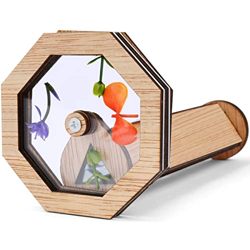 AUAUY DIY Kaleidoskop Set, Holz Kaleidoskop, Befüllbares Kaleidoskop Spielzeug Handgemachte Nostalgische Kaleidoskop Kinder und Erwachsene Lernspielzeug für Weihnachten Geburtstag Geschenk (Achteck) AUAUY DIY Kaleidoskop Set, Holz Kaleidoskop, Befüllbares Kaleidoskop Spielzeug Handgemachte Nostalgische Kaleidoskop Kinder und Erwachsene Lernspielzeug für Weihnachten Geburtstag Geschenk (Achteck) von AUAUY