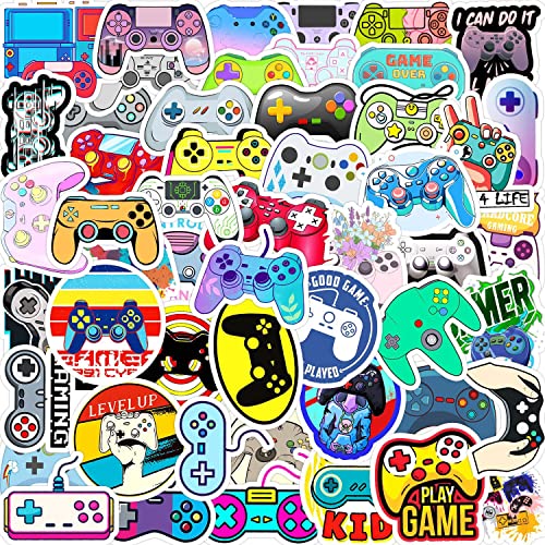 AUCEKO 50 Stück Gamepad Aufkleber Pack Gamepad Sticker Set wasserdichte Vinyl Sticker für Laptop Kinder Autos Motorrad Fahrrad Skateboard Gepäck Koffer Computer Aufkleber Graffiti Decal AUCEKO 50 Stück Gamepad Aufkleber Pack Gamepad Sticker Set wasserdichte Vinyl Sticker für Laptop Kinder Autos Motorrad Fahrrad Skateboard Gepäck Koffer Computer Aufkleber Graffiti Decal von AUCEKO