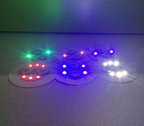Aucune lp00999 Blanc PRO Set mit 4 Leuchttabletten Sous Bouteille 6 LEDs weiß Mützen, Masken und Partyzubehör Aucune lp00999 Blanc PRO Set mit 4 Leuchttabletten Sous Bouteille 6 LEDs weiß Mützen, Masken und Partyzubehör von Aucune