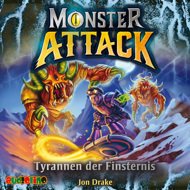 Monster Attack (4),2 Audio-CD von AUDIOLINO