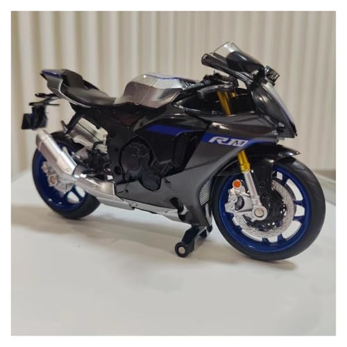 Motorrad Druckgussmodell 1/12 Für YZF-R1M Motorrad-Modell Maßstab Druckguss Auto Miniatur Sammlung Miniaturmodell(3) von AUDSNI