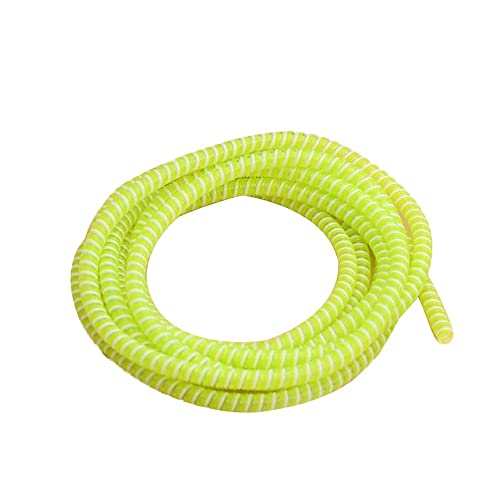 AUGEN Spiralkabelschutz, 1,5 m langes Kabel, Ladegerät, Schutzwickler für iPhone & Android, Ladekabel, Kopfhörer, Limettengrün, 1 Stück von AUGEN