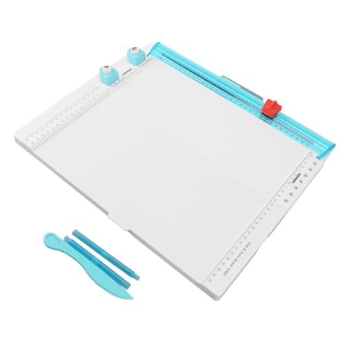 Papierschneider-Scoring-Board, 7-in-1-Multifunktions-Scoring-Papierbrett-Schneidpapierschneider für den Einband von Buch-Geschenkboxen und Fotos von AUNMAS