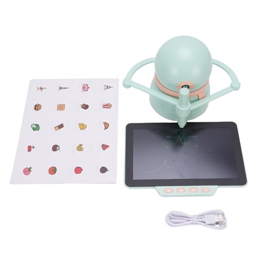 Smart Drawing Roboter, ABS USB Lading Voice Interactive Educational Drawing Machine Montessori Lernspielzeug mit 4 Karten Geschenke Smart Drawing Roboter, ABS USB Lading Voice Interactive Educational Drawing Machine Montessori Lernspielzeug mit 4 Karten Geschenke von AUNMAS
