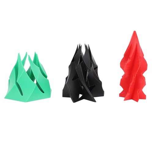 Spiralkegel-Zappelspielzeug, 3D-gedruckte Vulkanmodellierung, Farbenfroher Impossible-Kegel Zum Entspannen, Tragbare Pyramiden-Passthrough-Skulptur für die Desktop-Dekoration Spiralkegel-Zappelspielzeug, 3D-gedruckte Vulkanmodellierung, Farbenfroher Impossible-Kegel Zum Entspannen, Tragbare Pyramiden-Passthrough-Skulptur für die Desktop-Dekoration von AUNMAS