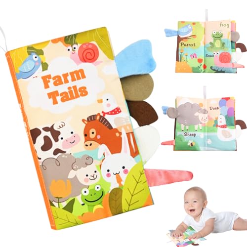 AUPERTO Babybuch Stoffbuch Baby Spielzeug 0 Monate 3D Bilderbuch Stoffbücher Fühlbuch Knisterbuch ab 0 3 6 Monate Lernspielzeug Baby Bücher Quiet Book Geschenk für Jungen Mädchen AUPERTO Babybuch Stoffbuch Baby Spielzeug 0 Monate 3D Bilderbuch Stoffbücher Fühlbuch Knisterbuch ab 0 3 6 Monate Lernspielzeug Baby Bücher Quiet Book Geschenk für Jungen Mädchen von AUPERTO