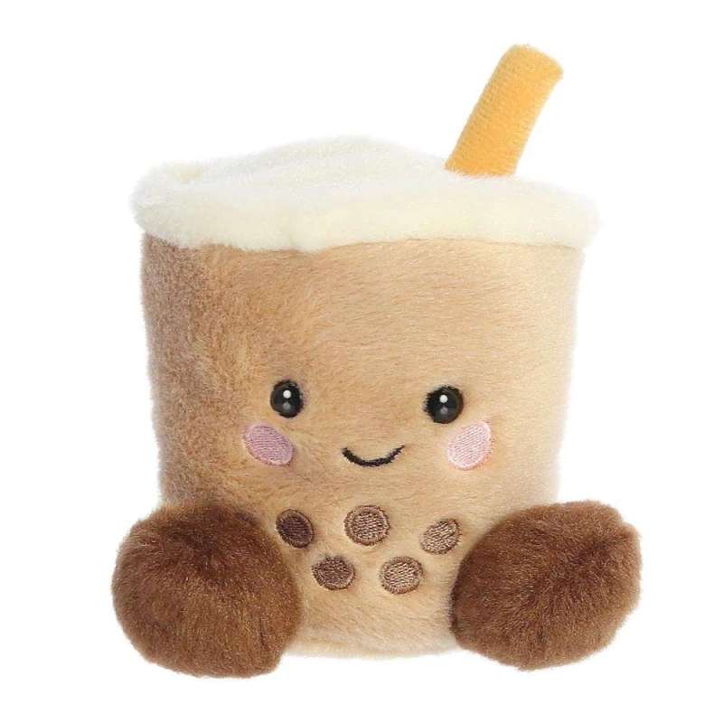 AURORA Kuscheltier Palm Pals, Aurora Designs Milky Tea Boba AURORA Kuscheltier Palm Pals, Aurora Designs Milky Tea Boba von AURORA