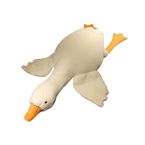 AURWEL XXL Gans Kuscheltier 130cm, Weiches Gans Spielzeug & Plüschtier, Großes Stofftier für Kinderzimmer-Deko, Einfach zu Reinigen Familie, Freunde und Tierliebhaber AURWEL XXL Gans Kuscheltier 130cm, Weiches Gans Spielzeug & Plüschtier, Großes Stofftier für Kinderzimmer-Deko, Einfach zu Reinigen Familie, Freunde und Tierliebhaber von AURWEL
