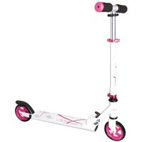 AUTHENTIC SPORTS & TOYS 347 muuwmi Aluminium Scooter 125 mm weiß-pink von AUTHENTIC
