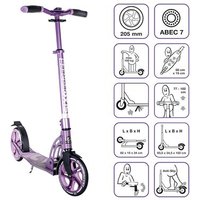 AUTHENTIC SPORTS & TOYS 510 SIX DEGREES Aluminium Scooter, lila AUTHENTIC SPORTS & TOYS 510 SIX DEGREES Aluminium Scooter, lila von AUTHENTIC