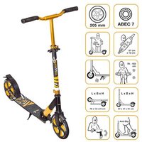 AUTHENTIC SPORTS & TOYS 550 muuwmi Aluminium Scooter Deluxe, gold AUTHENTIC SPORTS & TOYS 550 muuwmi Aluminium Scooter Deluxe, gold von AUTHENTIC