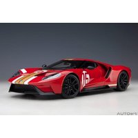 AUTOART 72927 1:18 Ford GT 2022 64 Prototype Heritage Edition ALAN MANN (red w/ gold stripes) von AUTOART