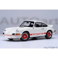 AUTOART 78030 1:18 Porsche 911 Carrera 2.7 RS Grand Prix white/red stripes von AUTOART
