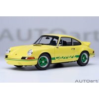 AUTOART 78033 1:18 Porsche 911 Carrera 2.7 RS (light yellow/ green stripes) von AUTOART