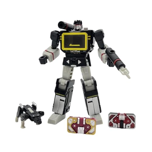 Transform Spielzeug, Tape Recorder Intelligence Officer, Der Auf Einer Höhe Von 10cm Mit 3 Transform-Bändern Für Kinder Ab 12 Jahren Steht von AUTOFigure