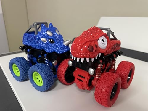 AUTOMP Dinosaurier-Auto-Spielzeugset für Kinder, 2er-Pack, Blau und Rot AUTOMP Dinosaurier-Auto-Spielzeugset für Kinder, 2er-Pack, Blau und Rot von AUTOMP