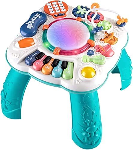 AUTOMP Aktivitätstisch für Babyspielzeug, 11-in-1-Lernspielzeug für Babys, Musiktisch Sensorisches Spielzeug für Babys im Alter von 6 bis 12 Monaten und 1, 2 und 3 Jahren, Geburtstags AUTOMP Aktivitätstisch für Babyspielzeug, 11-in-1-Lernspielzeug für Babys, Musiktisch Sensorisches Spielzeug für Babys im Alter von 6 bis 12 Monaten und 1, 2 und 3 Jahren, Geburtstags von AUTOMP