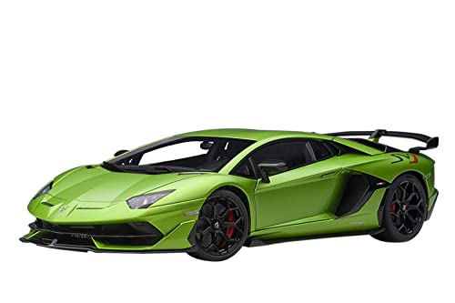 AUTOart Lamborghini Aventador SVJ 2018 matt grün Modellauto 1:18 von AUTOart