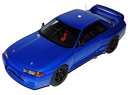 AUTOart Nisan Skyline GT-R R32 Plain Body Blau Coupe 1989-1993 89281 1/18 Modell Auto von AUTOart