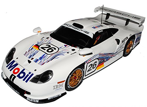 AUTOart Porsche 911 GT1 1997 Weiss 24 H Le Mans Nr 26 89773 1/18 Modell Auto von AUTOart