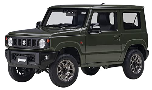 AUTOart Suzuki Jimny JB86 RHD 2018 grün Modellauto 1:18 von AUTOart