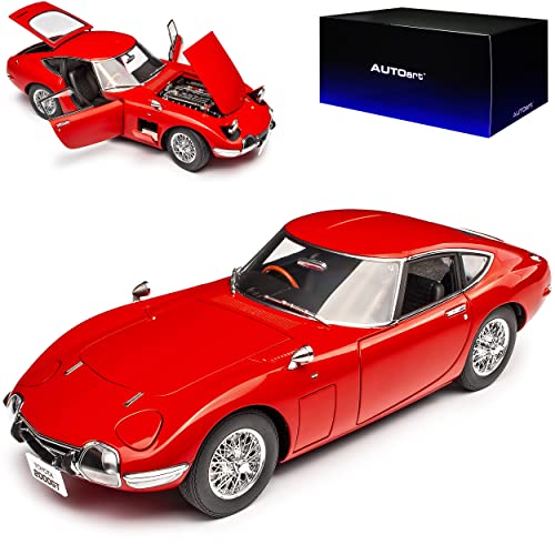 AUTOart T*o*y*o*t*a 2000 GT Coupe Rot 1965 1967-1970 78761 1/18 Modell Auto von AUTOart