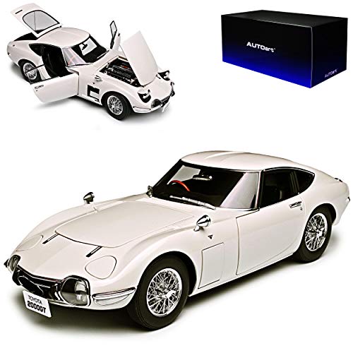 AUTOart T*o*y*o*t*a 2000 GT Coupe Weiss 1965 1967-1970 78754 1/18 Modell Auto von AUTOart