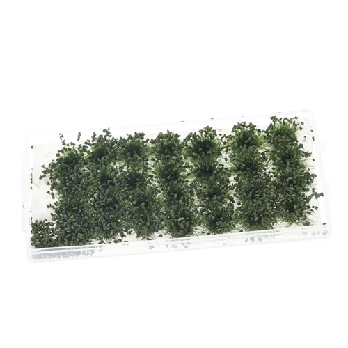 AUTSUPPL 1 Karton Simulierte Grasbüschel Cluster Miniatur DIY Landschaftsdekor Sandtisch Ornament Langlebig Fein Gearbeitet Geeignet für Garten Modellbau Mikrolandschaft Bastelmaterial von AUTSUPPL