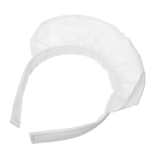 AUTSUPPL Elegantes Damen Haarband mit Rüschen Sicherer Sitz Langlebig für Party Cosplay und Maid Kostüm Weißes Stirnband mit Spitzen design Stilvoller Kopfschmuck für Frauen und Mädchen von AUTSUPPL