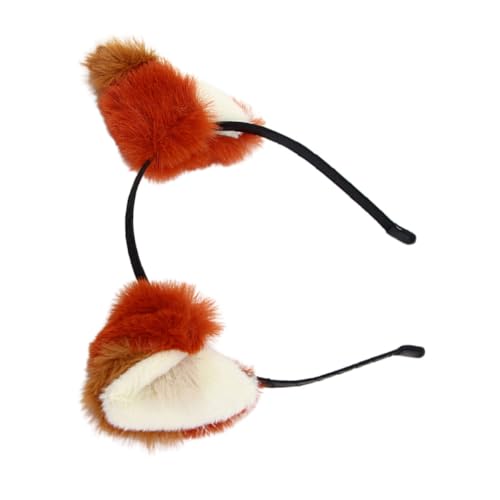 AUTSUPPL Fuchs Ohren Haarreif Plüsch Kopfband Abnehmbar Weich Bequem für Cosplay Halloween Karneval Mädchen Erwachsene Rot Braun AUTSUPPL Fuchs Ohren Haarreif Plüsch Kopfband Abnehmbar Weich Bequem für Cosplay Halloween Karneval Mädchen Erwachsene Rot Braun von AUTSUPPL