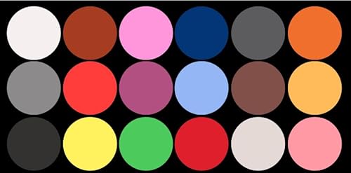 Kinderschminke Set, Waschbar Face Paint Bodypaint Schminkset, Face Paint Body Paint für Halloween Karneval, Bodypainting Farben für Theaterschminke Kinderschminke Set, Waschbar Face Paint Bodypaint Schminkset, Face Paint Body Paint für Halloween Karneval, Bodypainting Farben für Theaterschminke von AUTTOYS