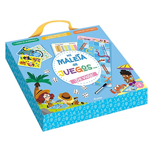 AUZOU Reise-Spielkoffer, Cartoon, Mehrfarbig (XOU-9508124) von AUZOU