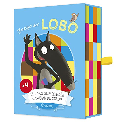 Auzou - Wolf, Kartenspiel, das die Farbe ändern wollte, Mehrfarbig (XOU9509091) von AUZOU
