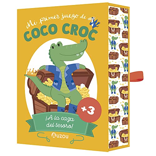 Auzou XOU-9509084 Croc Croco Kartenspiel, bunt von AUZOU