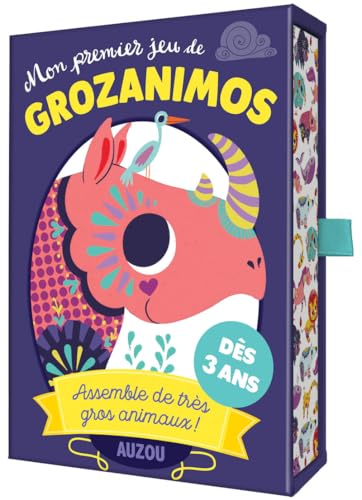 AUZOU Editions erstes Grozanimos-Spiel – komplett von sehr großen Tieren von AUZOU