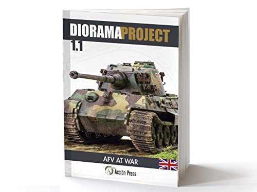 Vallejo 75030 Book: Diorama Project 1.1 - AFV at WAR (120 pages) (EN) von AV Vallejo