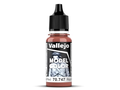 AV Vallejo Modellfarbe 18 ml – verblasstes Rot von AV Vallejo