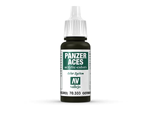 Vallejo Panzer Aces 70333 German Tanker (Black) (17ml) von AV Vallejo