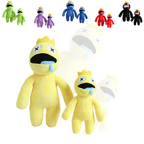 Regenbogenfreunde Plüschtier, Rainbow Friends Plush, 2Pcs Regenbogenfreunde Plüschtier, Rainbow Friends Horror Plüsch, Geeignet für Kinder, Spielefans und Fans von AVCULT
