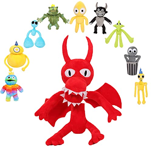AVCULT Rainbow Friends Dragon Plüsch, Rainbow Friends Plush Toy, Horror-Sammlerstück für Fans, Geeignet für Weihnachten, Geburtstage AVCULT Rainbow Friends Dragon Plüsch, Rainbow Friends Plush Toy, Horror-Sammlerstück für Fans, Geeignet für Weihnachten, Geburtstage von AVCULT