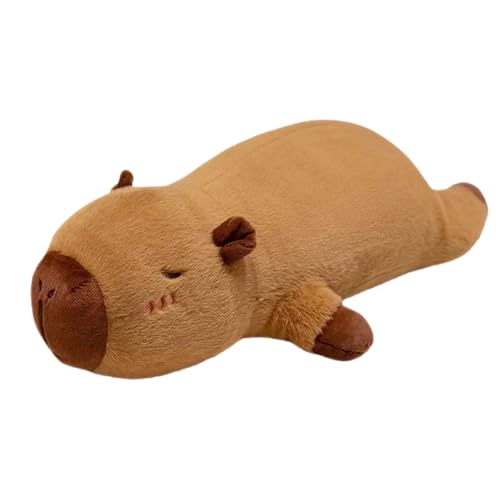 Capybara Plüschtier, 50cm Capybara Langes Kissen Riesen Niedliche Capybara Kuscheltier Capybara Plushies Puppen Capybara Plüsch Kissen Lang Super Weiche Gefüllte Spielzeug Plüsch für Kinder (50cm) Capybara Plüschtier, 50cm Capybara Langes Kissen Riesen Niedliche Capybara Kuscheltier Capybara Plushies Puppen Capybara Plüsch Kissen Lang Super Weiche Gefüllte Spielzeug Plüsch für Kinder (50cm) von AVCXEC