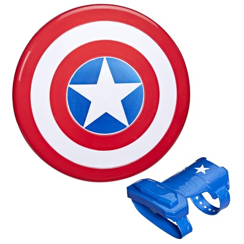 Marvel Avengers Captain America Magnetischer Schild und Halterung, Rollenspielartikel, Superhelden-Spielzeug von AVENGERS