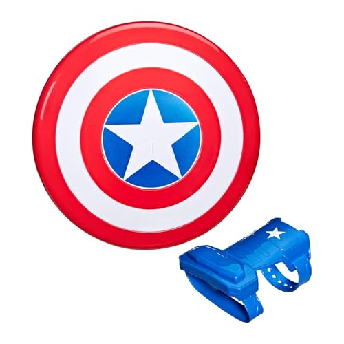 Marvel Avengers Captain America Magnetischer Schild und Halterung, Rollenspielartikel, Superhelden-Spielzeug von AVENGERS