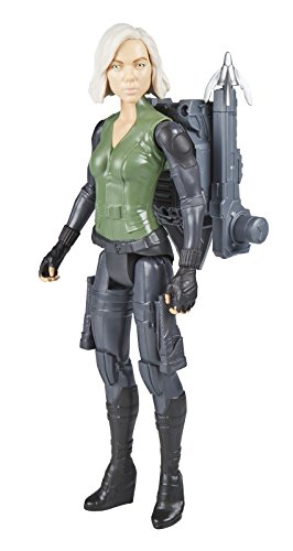 Marvel Hasbro – E0614 Avengers Infinity War – Titan Helden – Black Widow – 30cm Action Spielfigur mit Soundeffekt Marvel Hasbro – E0614 Avengers Infinity War – Titan Helden – Black Widow – 30cm Action Spielfigur mit Soundeffekt von AVENGERS