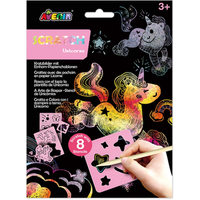 AVENIR DP237457 Display Kratzbilder Schablonen, sortiert von AVENIR