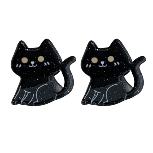 AVKGCZ 2pcs Zaubererhut Haarclip Praktische Acryl Barrettes Halloween Themen Ornamente Für Kinder Kostüm Event Wiederverwendbare Festivalzubehör von AVKGCZ