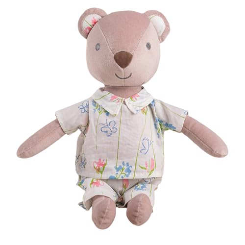 AVKGCZ Entzückend Outfit Ausgestopftes Bär Beruhigendes Spielzeug Für Babys Stress Lindern Kuschelfreund Schlaf Begleiter Plüsch Komfortpuppe Kinder Plüschspielzeug von AVKGCZ