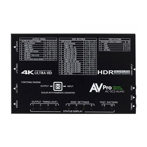 AVPro Edge AC-SC2-AUHD-GEN2 AV-Scaler AVPro Edge AC-SC2-AUHD-GEN2 AV-Scaler von AVPro Edge